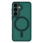 For Samsung Galaxy S25 FE Back Cover Compatible with MagSafe WANLONFENG QB1 Series PC TPU Shockproof Phone Case