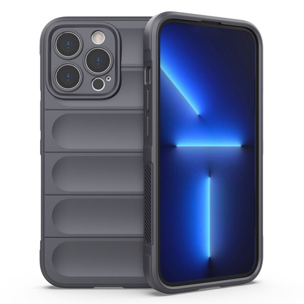 AMORUS For iPhone 13 Pro Case Shockproof Soft TPU Rugged Phone Back Cover