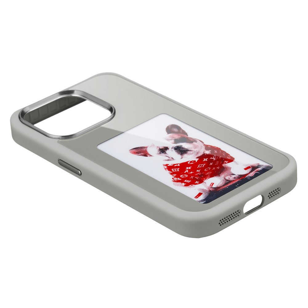 3-Color E Ink Case Screen Case for iPhone 14 / 13 Customizable with NFC