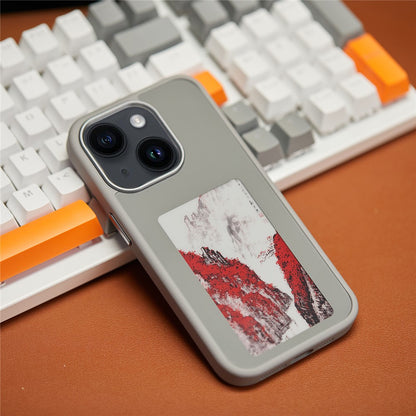 3-Color E Ink Case Screen Case for iPhone 14 / 13 Customizable with NFC