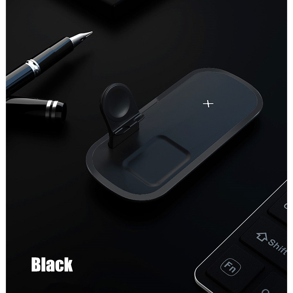 3 in 1 15W Wireless Charger Fast Charging Dock Station for iPhone iWatch AirPods Pro