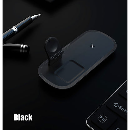 3 in 1 15W Wireless Charger Fast Charging Dock Station for iPhone iWatch AirPods Pro