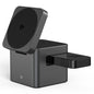 M35 Qi2 3 in 1 Wireless Charging Station Magnetic Aluminum Alloy Charger for Iphone / Apple Watch / Airpods
