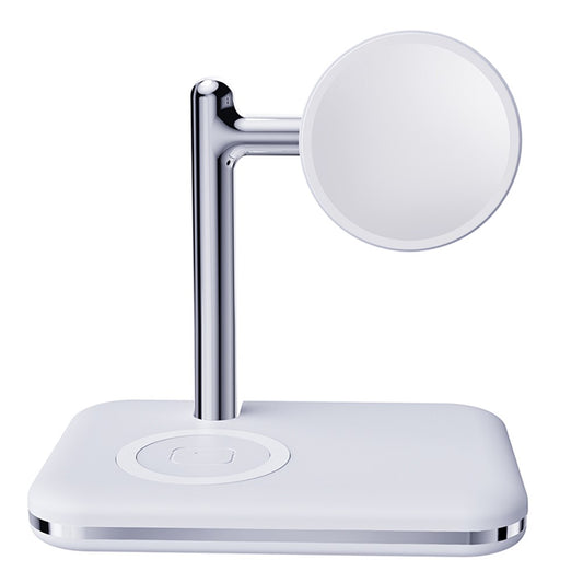 V8S Wireless Charging Station for Samsung Galaxy Buds / Watch , 2-in-1 Magnetic Foldable Wireless Charger Stand
