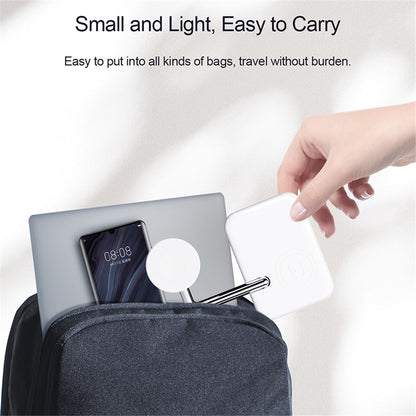 V8S Wireless Charging Station for Samsung Galaxy Buds / Watch , 2-in-1 Magnetic Foldable Wireless Charger Stand