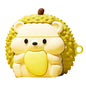 For Samsung Galaxy Buds FE Durian Hedgehog Design Bluetooth-compatible Earphone Silicone Cover