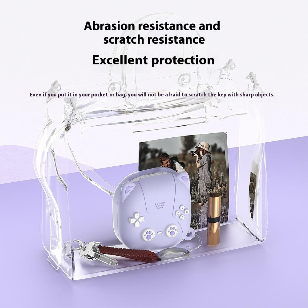 For Samsung Galaxy Buds Live / Buds Pro / Buds2 / Buds2 Pro / Buds FE Case Cute Cat Liquid Silicone Earphone Cover