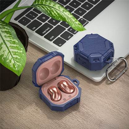 For Samsung Galaxy Buds Live / Buds Pro / Buds2 Case Bluetooth-compatible Earbuds TPU Cover with Hook