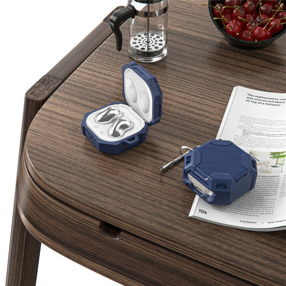 For Samsung Galaxy Buds Live / Buds Pro / Buds2 Case Bluetooth-compatible Earbuds TPU Cover with Hook