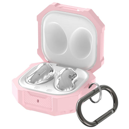 For Samsung Galaxy Buds Live / Buds Pro / Buds2 Case Bluetooth-compatible Earbuds TPU Cover with Hook