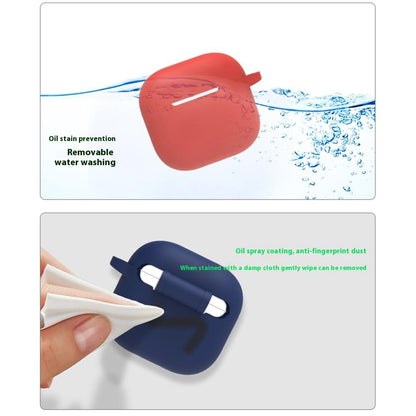 6 in 1 Headset Accessories for AirPods 4 Silicone Case + Carrying Strap + Earphone Holder + Ear Hooks + Neck Strap + Keychain