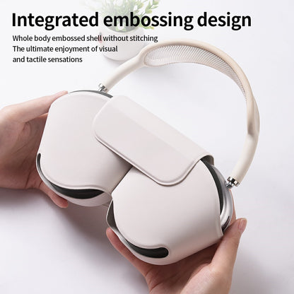 For Airpods Max Case with Sleep Mode PU Leather Headphone Cover