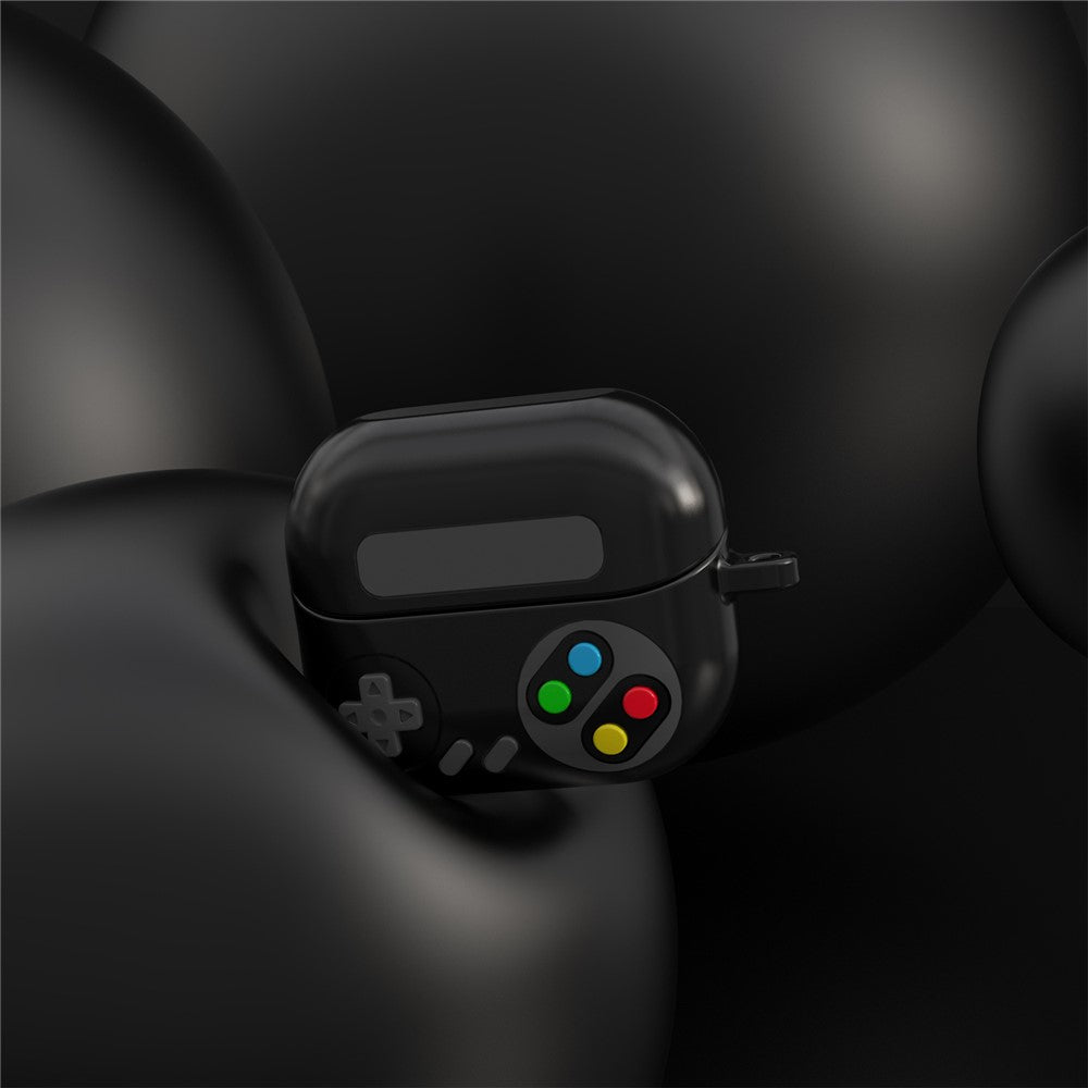 For Samsung Galaxy Buds3 Pro Silicone Case Game Console Shape Wireless Earbuds Shell with Hook