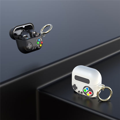 For Samsung Galaxy Buds3 Pro Silicone Case Game Console Shape Wireless Earbuds Shell with Hook