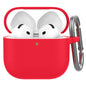 AHASTYLE WG163 For AirPods 4 Silicone Case Earphone Cover with Carabiner