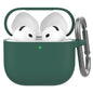 AHASTYLE WG163 For AirPods 4 Silicone Case Earphone Cover with Carabiner