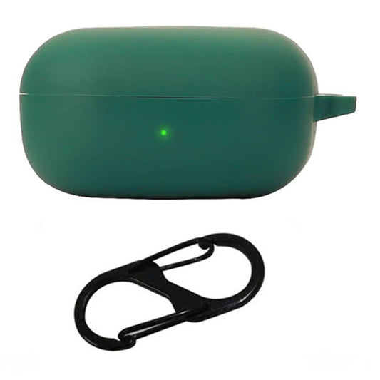 For Samsung Galaxy Buds Core Silicone Case Wireless Earphones Protective Cover with Anti-Lost Buckle