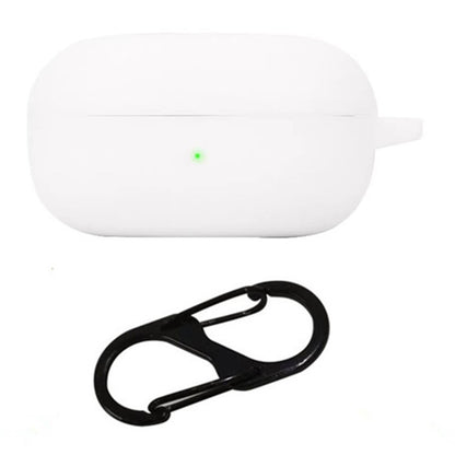 For Samsung Galaxy Buds Core Silicone Case Wireless Earphones Protective Cover with Anti-Lost Buckle