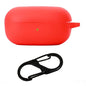 For Samsung Galaxy Buds Core Silicone Case Wireless Earphones Protective Cover with Anti-Lost Buckle