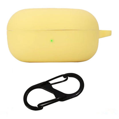 For Samsung Galaxy Buds Core Silicone Case Wireless Earphones Protective Cover with Anti-Lost Buckle