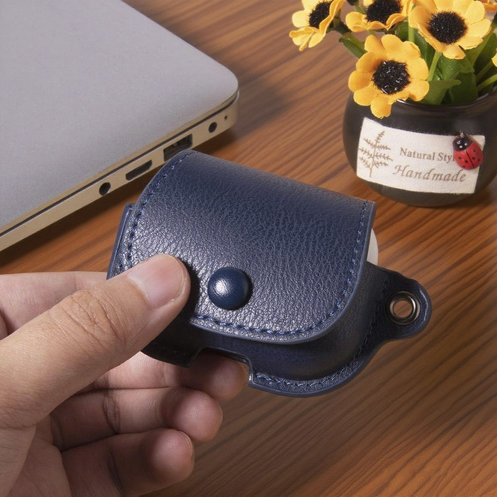 For AirPods Pro 3 Charging Case Cover Backpack Style Leather + PC Earbuds Protective Case