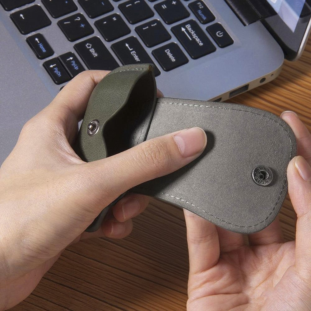 For AirPods Pro 3 Charging Case Cover Backpack Style Leather + PC Earbuds Protective Case