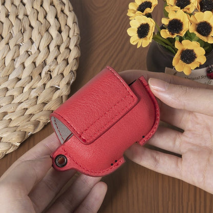 For AirPods Pro 3 Charging Case Cover Backpack Style Leather + PC Earbuds Protective Case