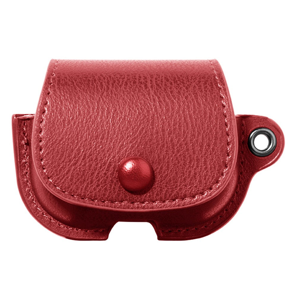 For AirPods Pro 3 Charging Case Cover Backpack Style Leather + PC Earbuds Protective Case