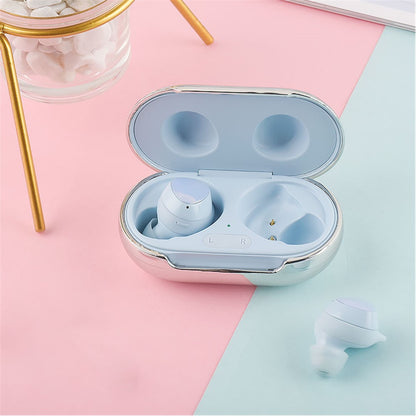 For Samsung Galaxy Buds Electroplating Hard PC Earphone Case Charging Box Protective Cover
