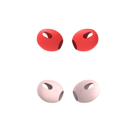 For Apple AirPods 3 2 Pairs Anti-slip Silicone Earbuds Cover Ultra-thin Bluetooth-compatible Earphones Tips