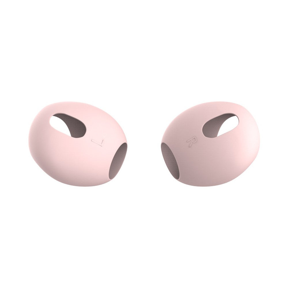 For Apple AirPods 3 2 Pairs Anti-slip Silicone Earbuds Cover Ultra-thin Bluetooth-compatible Earphones Tips