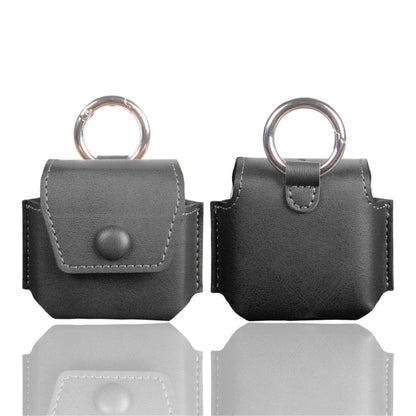 For Samsung Galaxy Buds2 / Buds Live / Buds Pro Bluetooth-compatible Earphone Crazy Horse Texture PU Leather Protective Bag Anti-scratch Anti-drop Cover