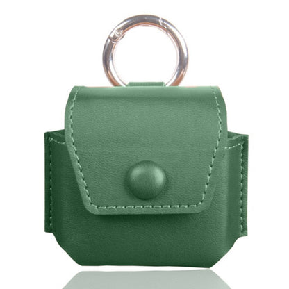 For Samsung Galaxy Buds2 / Buds Live / Buds Pro Bluetooth-compatible Earphone Crazy Horse Texture PU Leather Protective Bag Anti-scratch Anti-drop Cover