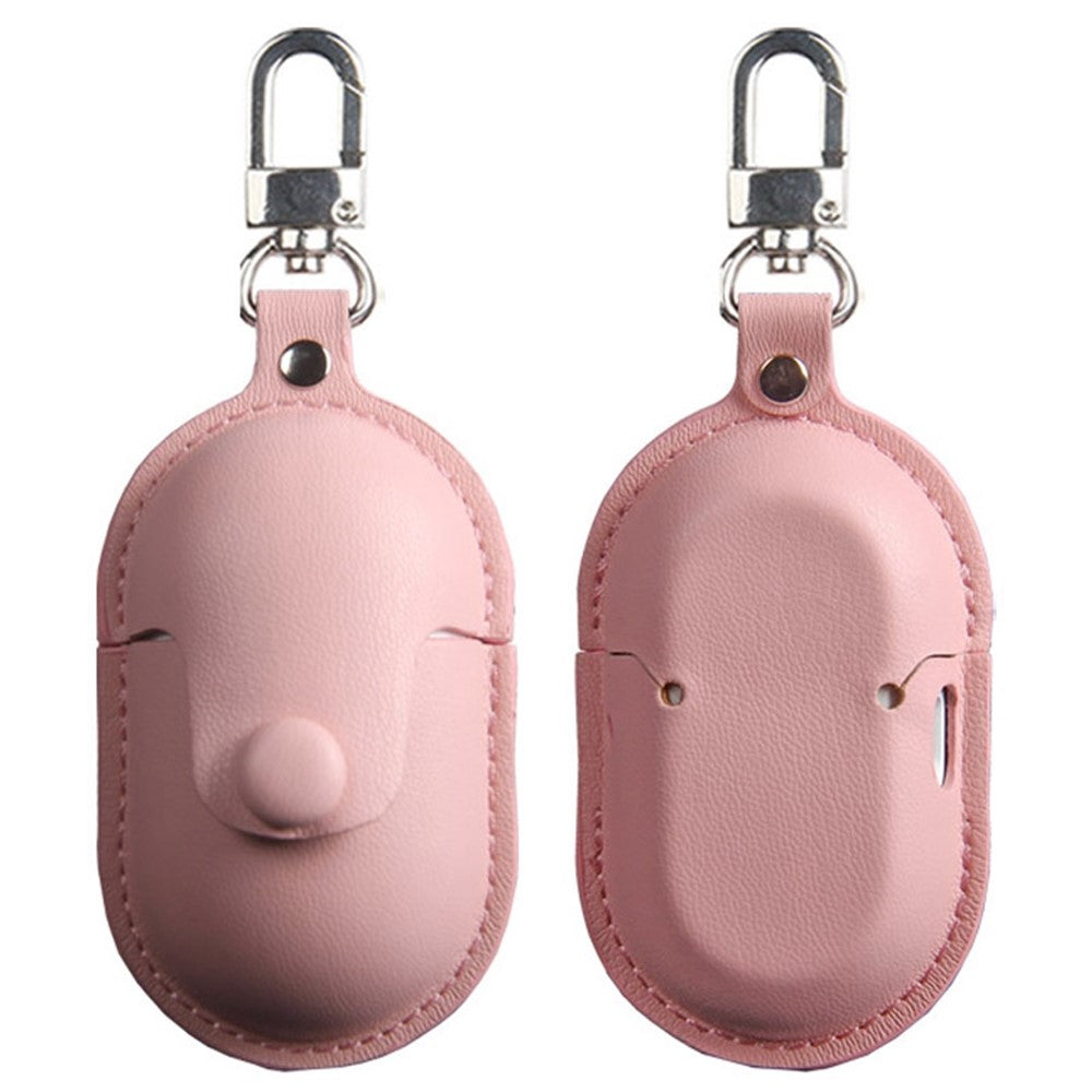 For Samsung Galaxy Buds+ PU Leather Protective Fine Textured Earphone Anti-scratch Cover