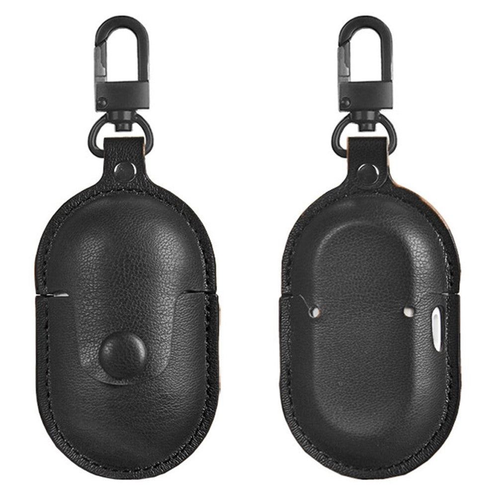 For Samsung Galaxy Buds+ PU Leather Protective Fine Textured Earphone Anti-scratch Cover