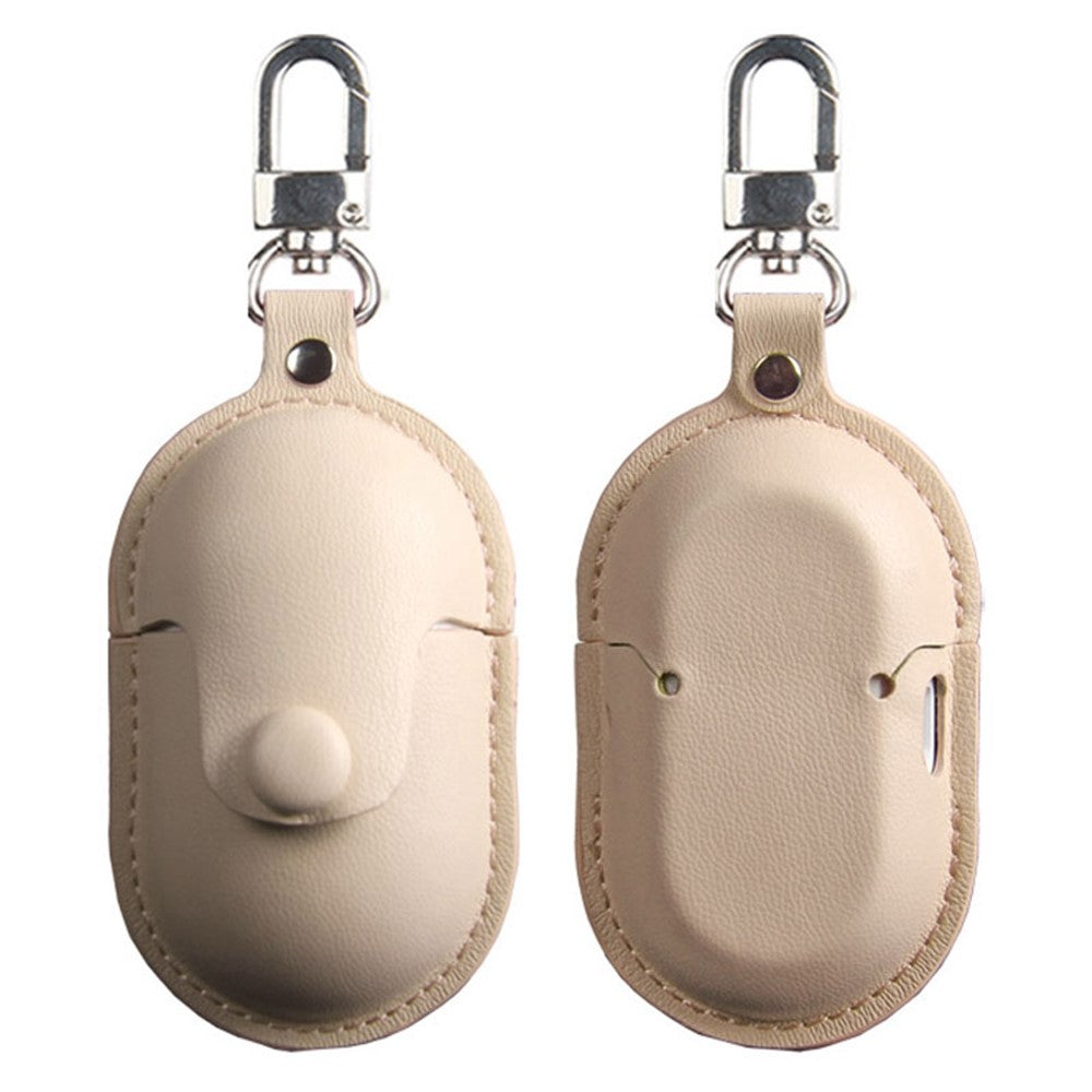 For Samsung Galaxy Buds+ PU Leather Protective Fine Textured Earphone Anti-scratch Cover