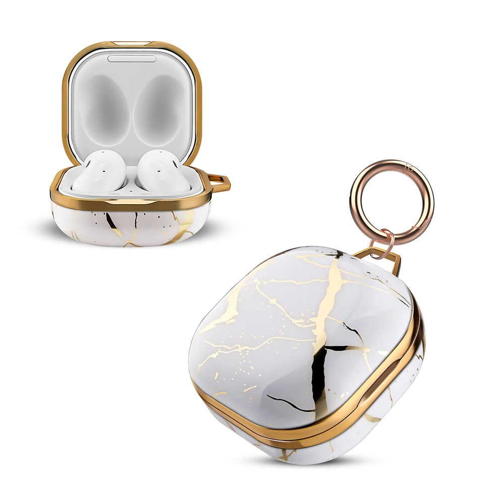 AHASTYLE DD-WG01 IMD Earphone Case for Samsung Galaxy Buds Pro / Buds Live / Buds2 / Buds Pro 2 , Hard PC Full Body Protection Cover