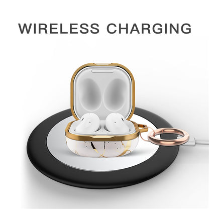 AHASTYLE DD-WG01 IMD Earphone Case for Samsung Galaxy Buds Pro / Buds Live / Buds2 / Buds Pro 2 , Hard PC Full Body Protection Cover