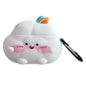 For Apple AirPods Pro / Pro 2 Earphone Case Cute Cloud Design Bluetooth-compatible Earbud Silicone Cover
