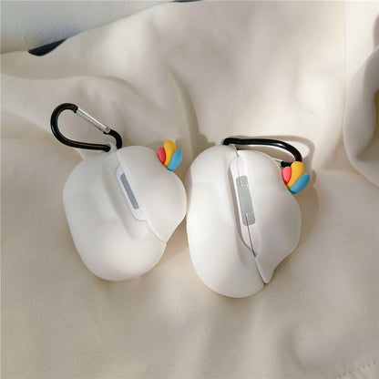 For Apple AirPods Pro / Pro 2 Earphone Case Cute Cloud Design Bluetooth-compatible Earbud Silicone Cover