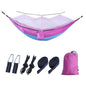 Outdoor Travel Camping Tent Swing Bed Mosquito Net Hanging Hammock