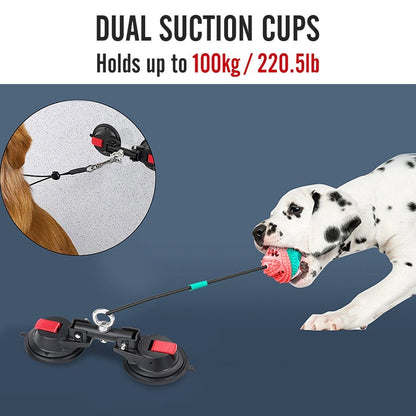 Suction Cup Hook Dog Bathing Grooming Bathing Dual Suction Cup Tub Holder for Pet Dog Cat Shower